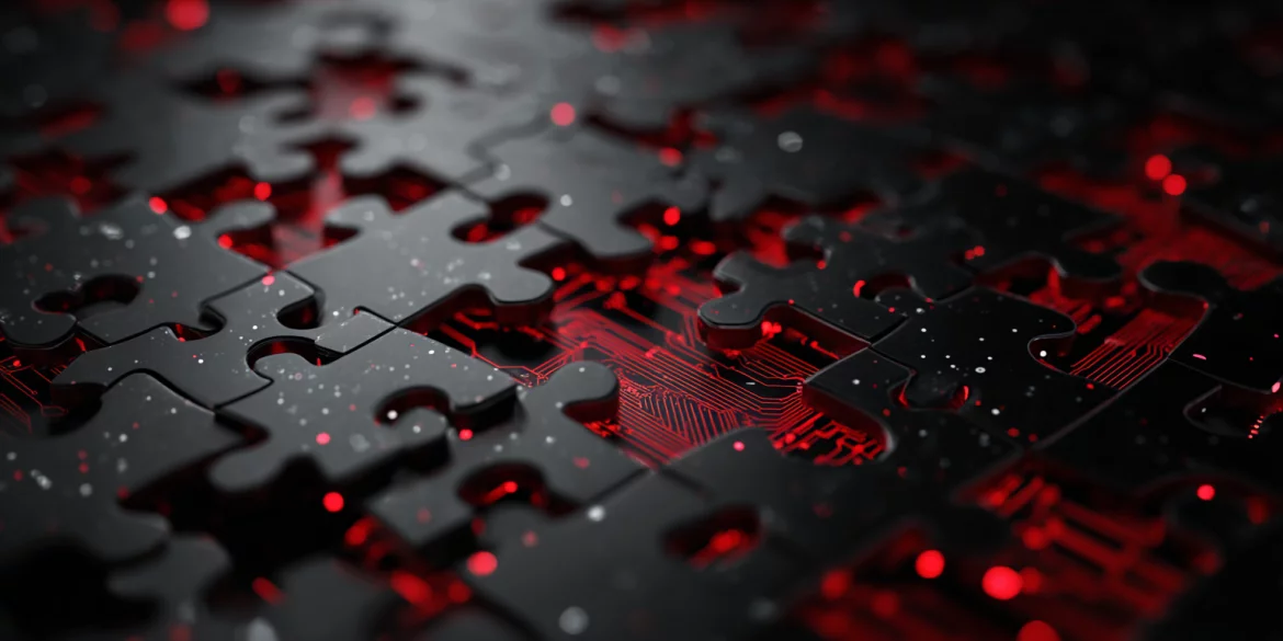 Connected puzzle pieces illustrate complementary techniques in a composite approach.